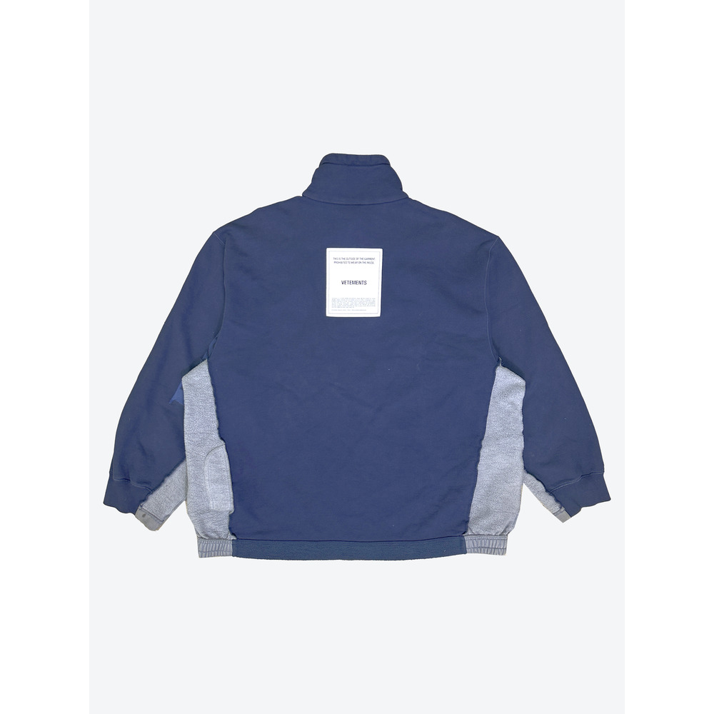 "I Don't Care" Deconstructed Pullover Sweater